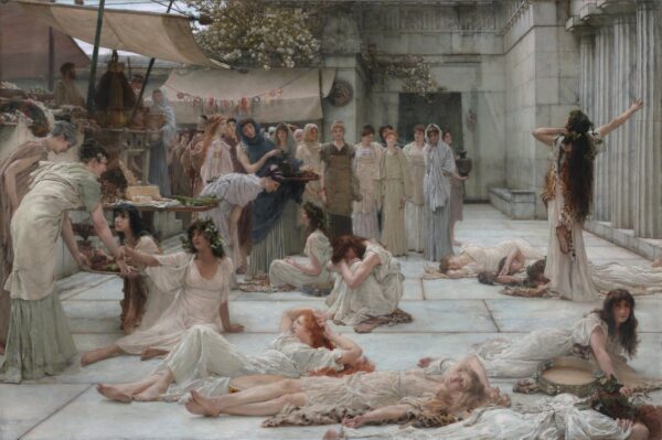 As mulheres de Amfissa – Lawrence Alma-Tadema Lawrence Alma-Tadema Master Apollon