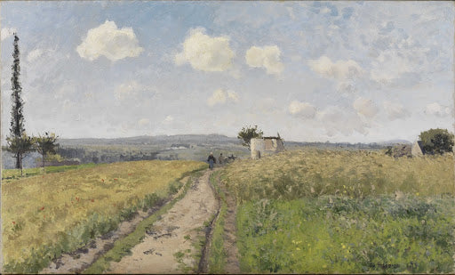 Manhã de junho perto de Pontoise – Camille Pissarro Camille Pissarro Master Apollon