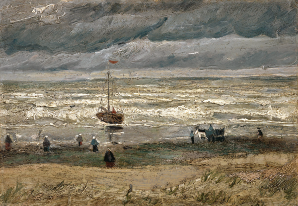 A praia de Scheveningen – Van Gogh Vincent Van Gogh Master Apollon