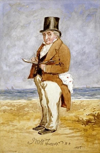 Retrato em pé de Joseph Mallord William Turner – William Turner William Turner Master Apollon