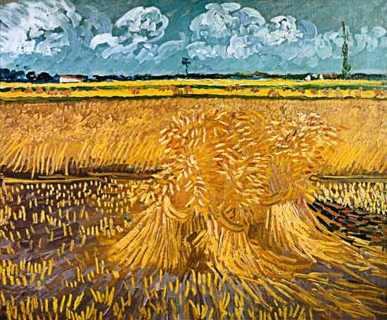 Campo de trigo com feixes – Van Gogh Vincent Van Gogh Master Apollon