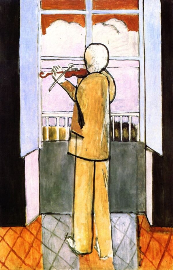 Violonista na Janela – Matisse Henri Matisse Master Apollon