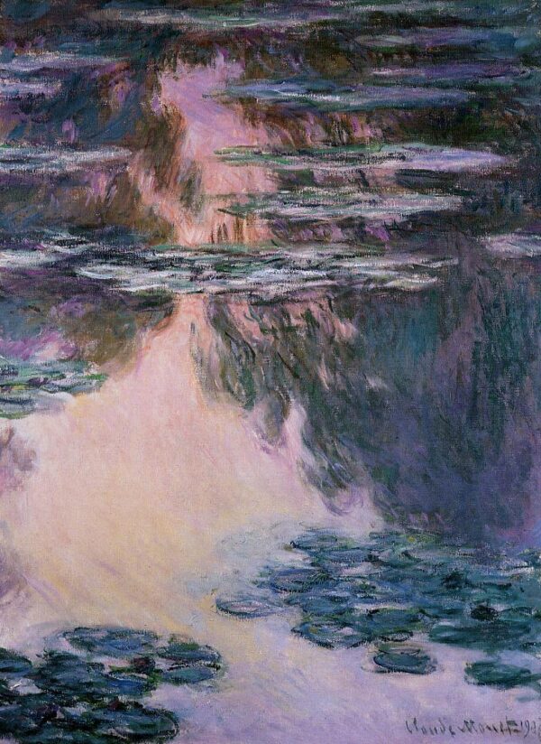 Ninféias 1907 de Claude Monet “Os Nenúfares” de Claude Monet Master Apollon