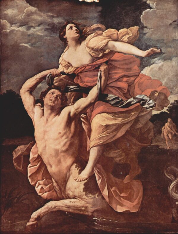 Déjanire sequestrada pelo centauro Nessus – Guido Reni Guido Reni Master Apollon