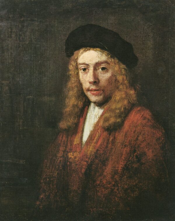 Retrato de um jovem homem – Rembrandt van Rijn Rembrandt van Rijn Master Apollon