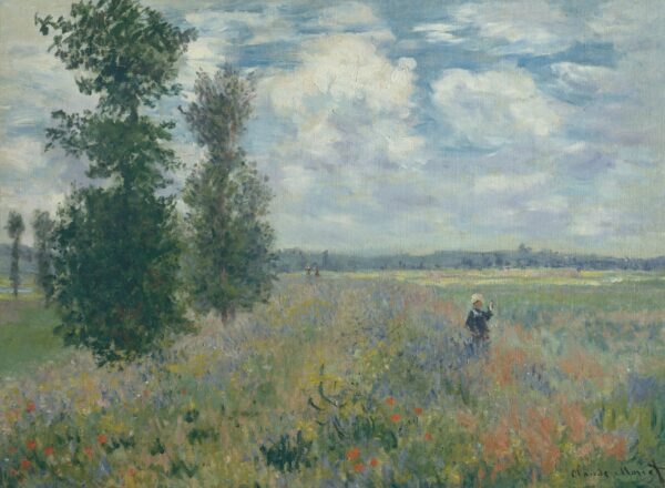 Campos de papoulas perto de Argenteuil 1875 – Claude Monet Claude Monet Master Apollon