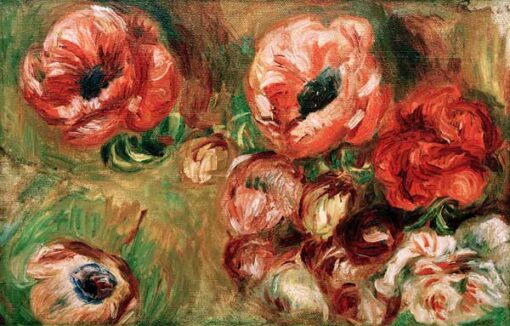As anêmonas – Pierre-Auguste Renoir Pierre-Auguste Renoir Master Apollon 2