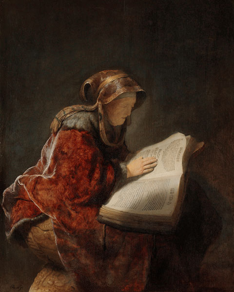 Anna, a profetisa – Rembrandt van Rijn Rembrandt van Rijn Master Apollon