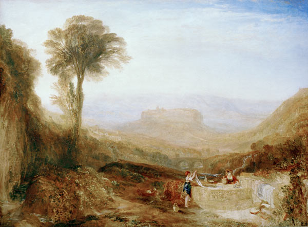 Vista geral de Orvieto – William Turner William Turner Master Apollon