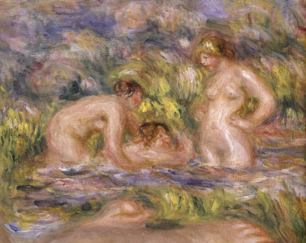 Banho de Sol 1918 Detalhe – Pierre-Auguste Renoir Pierre-Auguste Renoir Master Apollon