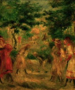 As crianças no jardim de Montmartre – Pierre-Auguste Renoir Pierre-Auguste Renoir Master Apollon