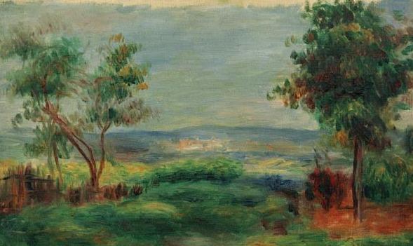 A.Renoir, Paisagem – Pierre-Auguste Renoir Pierre-Auguste Renoir Master Apollon