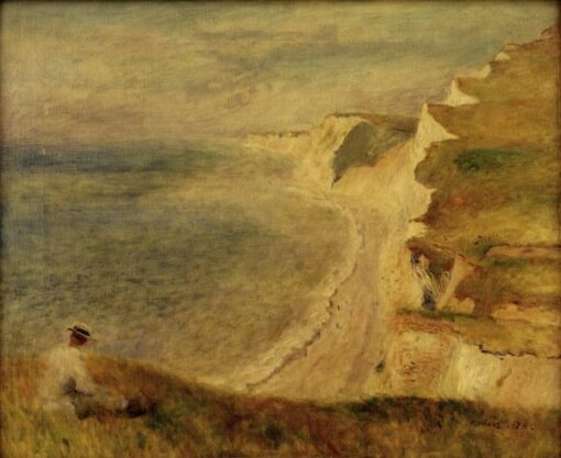 Falaise perto de Pourville – Pierre-Auguste Renoir Pierre-Auguste Renoir Master Apollon 2