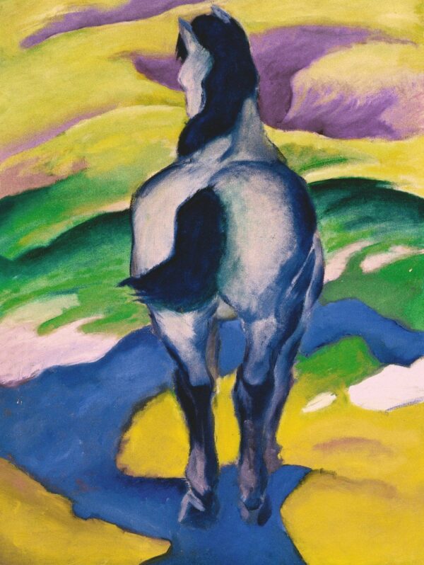 Cavalo azul II – Franz Marc Franz Marc Master Apollon