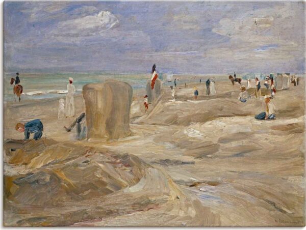 Praia em Noordwijk – Max Liebermann Max Liebermann Master Apollon