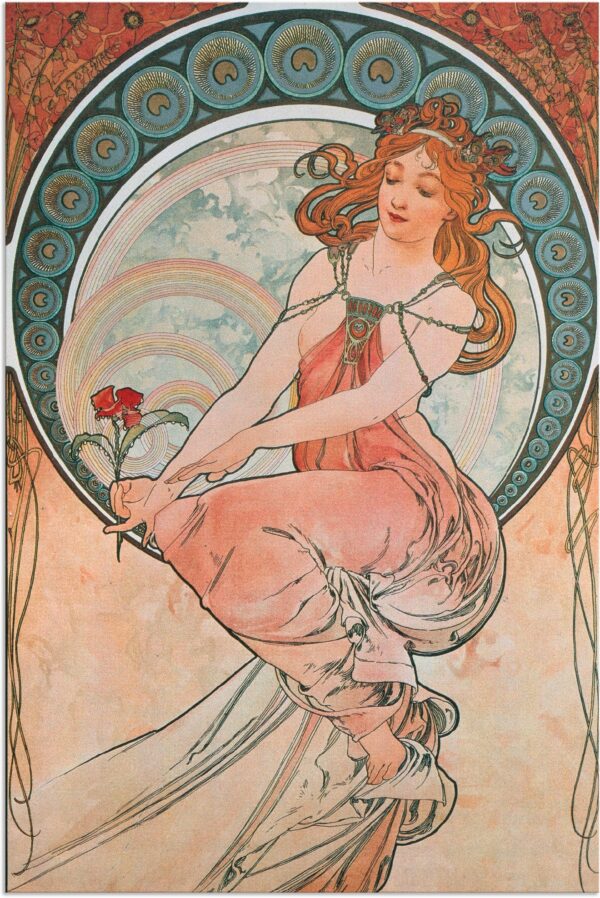 Quatro artes: a pintura – Mucha Alphonse Mucha Master Apollon