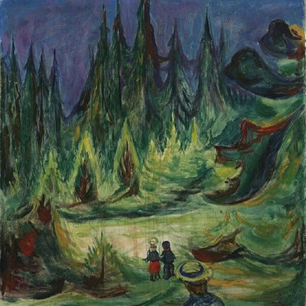 A floresta encantada – Edvard Munch Edvard Munch Master Apollon