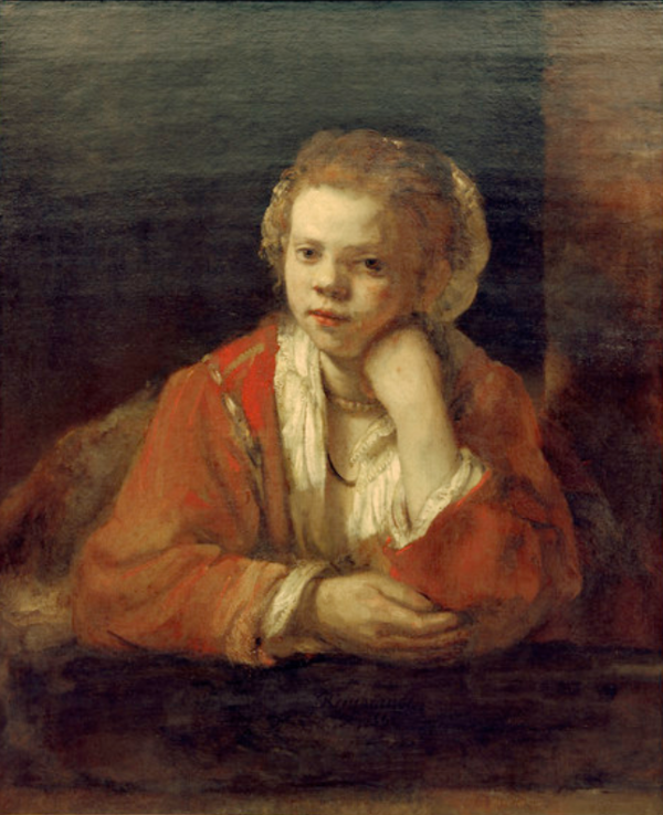 A menina na janela – Rembrandt van Rijn Rembrandt van Rijn Master Apollon