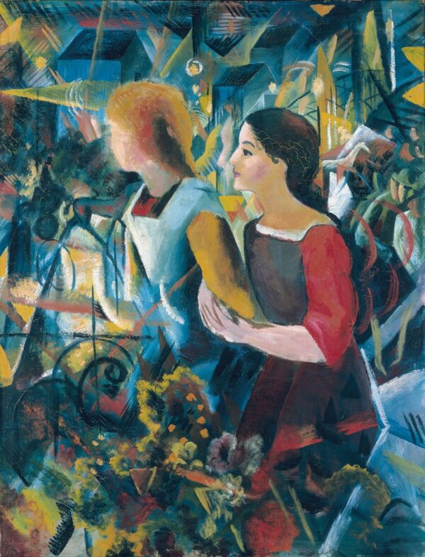 Duas meninas – August Macke August Macke Master Apollon