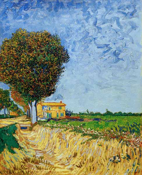 Avenida perto de Arles – Van Gogh Vincent Van Gogh Master Apollon