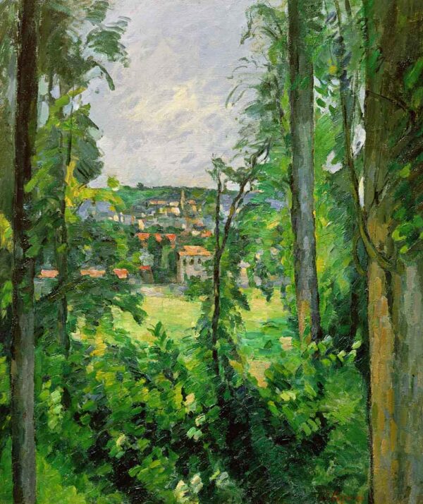 Auvers, vista da periferia – Paul Cézanne Paul Cézanne Master Apollon