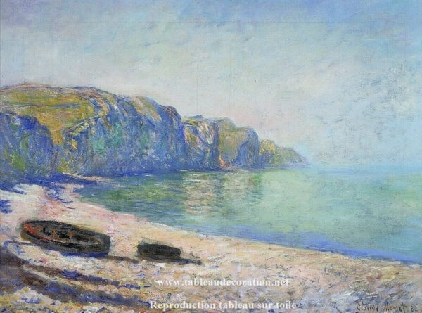 A Praia de Pourville – Reprodução de quadros de Monet Claude Monet Master Apollon