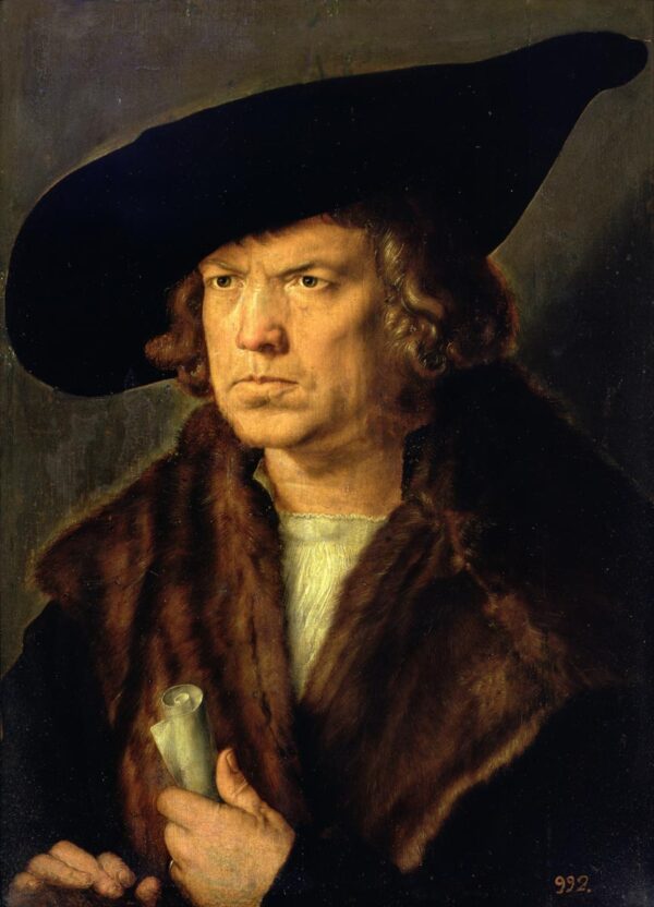 Retrato de um homem – Albrecht Dürer Albrecht Dürer Master Apollon