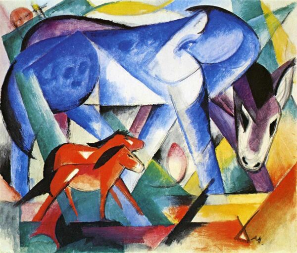 Os primeiros animais – Franz Marc Franz Marc Master Apollon