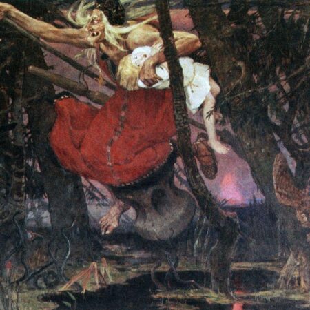 Baba Yaga – Viktor Vasnetsov Viktor Vasnetsov Master Apollon