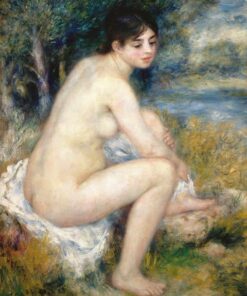 Bains, ele o pé secando – Pierre-Auguste Renoir Pierre-Auguste Renoir Master Apollon
