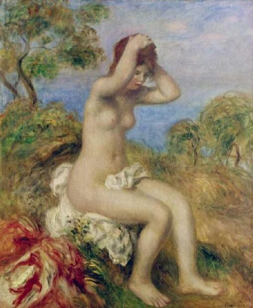 Menina banhando – Pierre-Auguste Renoir Pierre-Auguste Renoir Master Apollon 2