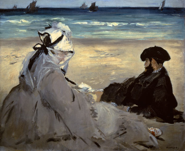 Na praia – Edouard Manet Édouard Manet Master Apollon