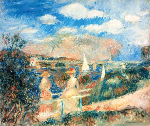 As margens do Sena em Argenteuil – Pierre-Auguste Renoir Pierre-Auguste Renoir Master Apollon