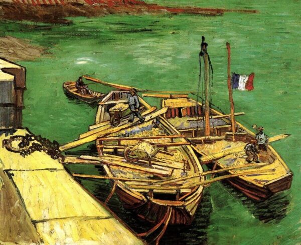 Os barcos amarrados – Van Gogh Vincent Van Gogh Master Apollon