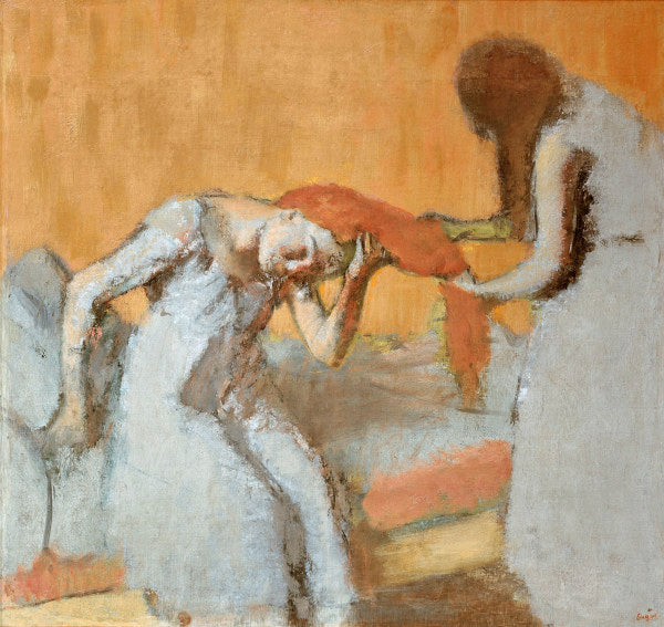 Pentear os cabelos – Edgar Degas Edgar Degas Master Apollon