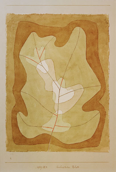 Folha Iluminada – Paul Klee Paul Klee Master Apollon