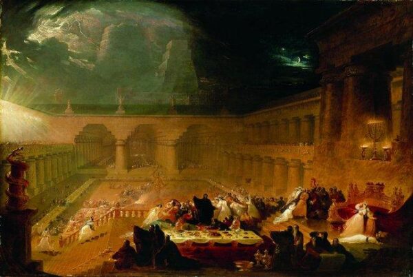 O banquete de Belsazar – John Martin John Martin Master Apollon