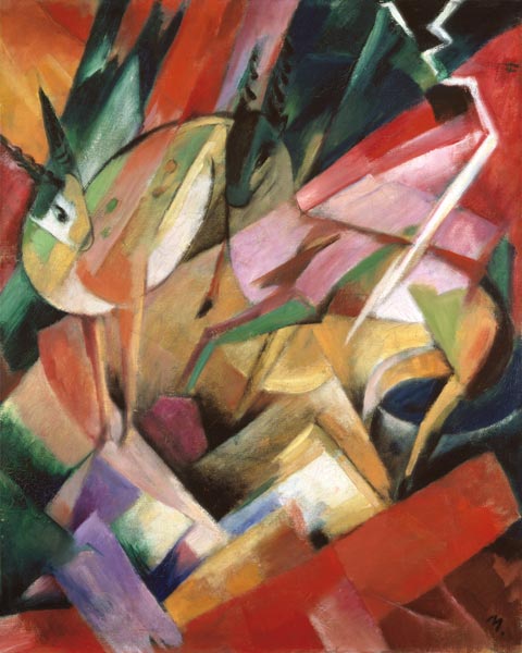 Cabras da montanha – Franz Marc Franz Marc Master Apollon