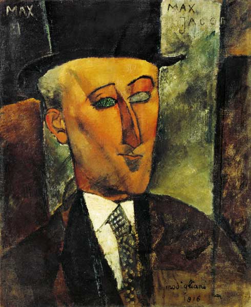 Retrato de Max Jacob – Amedeo Modigliani Amedeo Modigliani Master Apollon