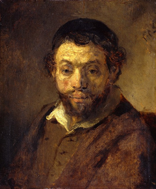 Retrato de um jovem judeu – Rembrandt van Rijn Rembrandt van Rijn Master Apollon