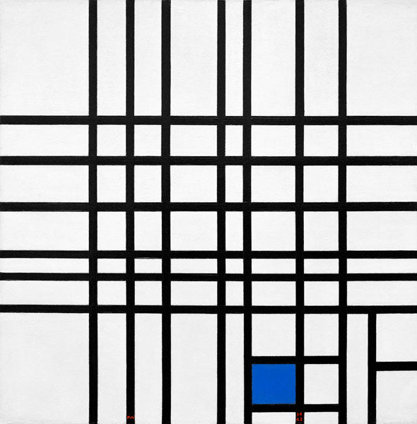 Composição n° 12 – Mondrian Piet Mondrian Master Apollon