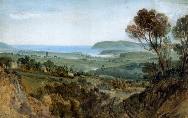 Vista de Plymouth e seu porto – William Turner William Turner Master Apollon