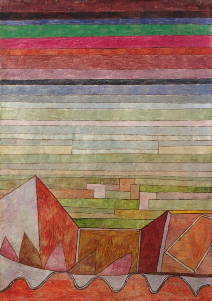 Vista no país da fruta – Paul Klee Paul Klee Master Apollon