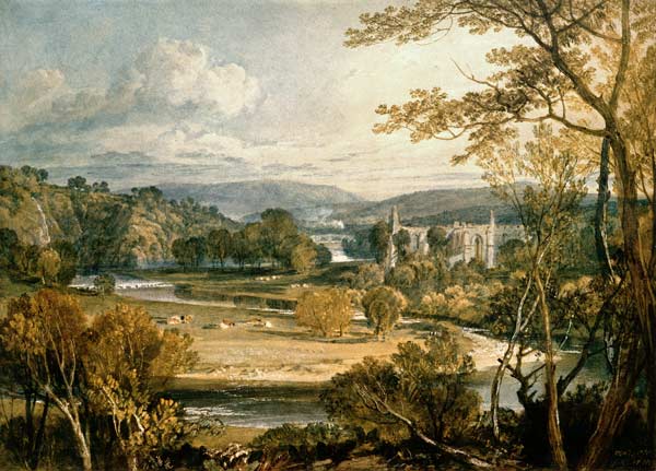 Vista da Abadia de Bolton Wharfedale – William Turner William Turner Master Apollon