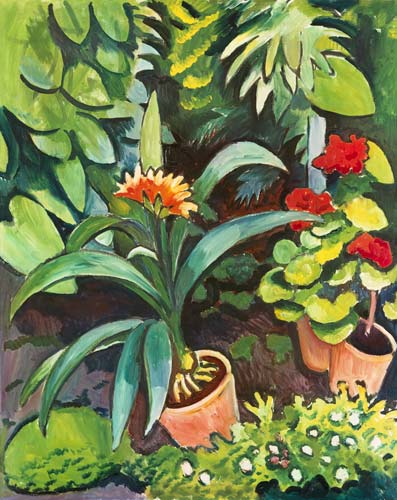 Flores no Jardim – August Macke August Macke Master Apollon