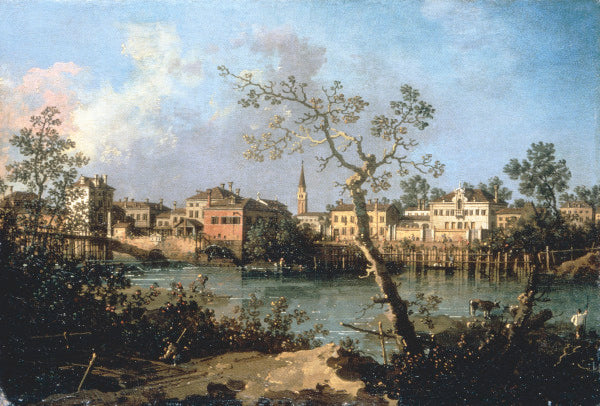 Vista de um rio, por volta de 1754 – Giovanni Antonio Canal Giovanni Antonio Canal Master Apollon