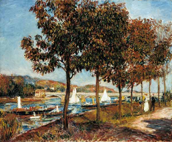 A ponte de Argenteuil – Pierre-Auguste Renoir Pierre-Auguste Renoir Master Apollon