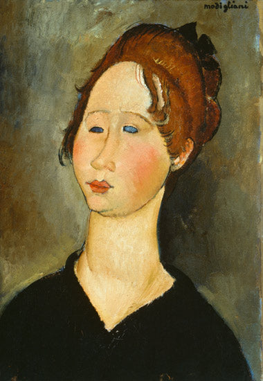 Femme burgundiana – Amedeo Modigliani Amedeo Modigliani Master Apollon