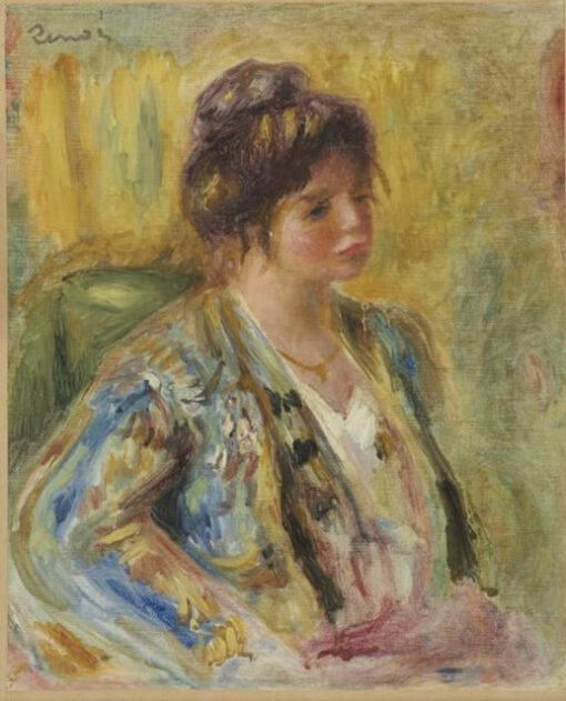 Busto de mulher em traje oriental – Pierre-Auguste Renoir Pierre-Auguste Renoir Master Apollon 2