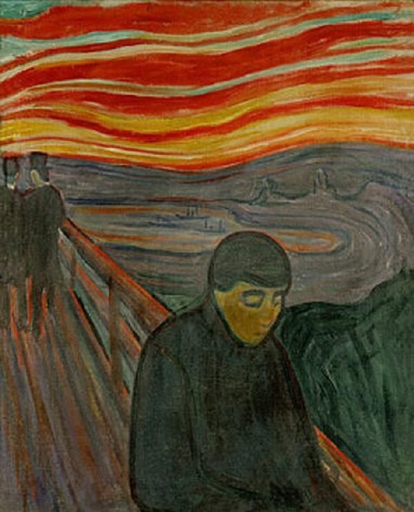 Desespero de Edvard Munch Edvard Munch Master Apollon